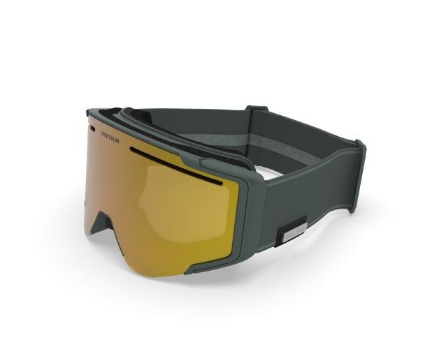 Spektrum Skibrille Östra Bio Essential - Olive Green, Brown Multi Layer Gold