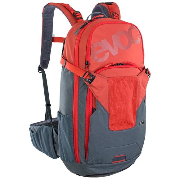 Evoc Neo 16L Backpack Bike Protektoren Rucksack rot
