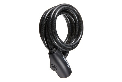 Masterlock 8126 Kabelschloss 8 mm x 1.800 mm schwarz 2019 Veloschlösser