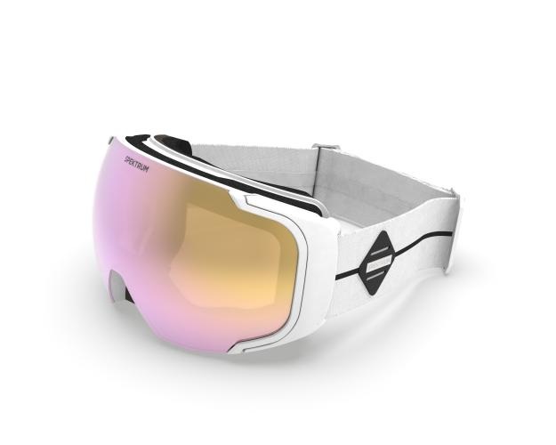 Spektrum Skibrille Sylarna Bio Premium - Optical White, Rose Gold