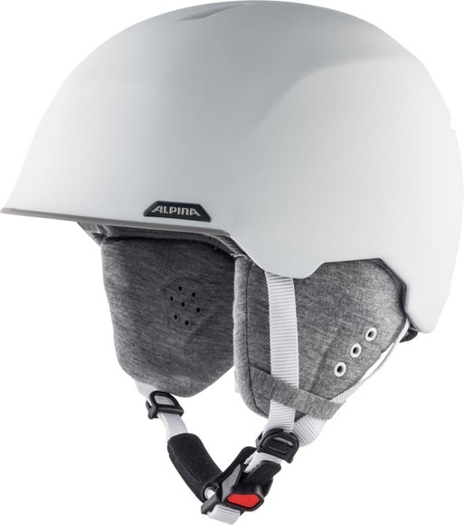 Alpina Skihelm Albona - White Matt