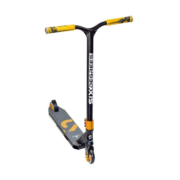 SIX DEGREES Stuntscooter 100mm Kinder schwarz 2021 Jugend- & Kindervelos