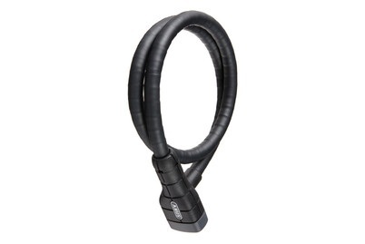 ABUS Steel-O-FLex Microflex 6615K SCMU Kabelschloss schwarz 850mm 2019 Veloschlösser
