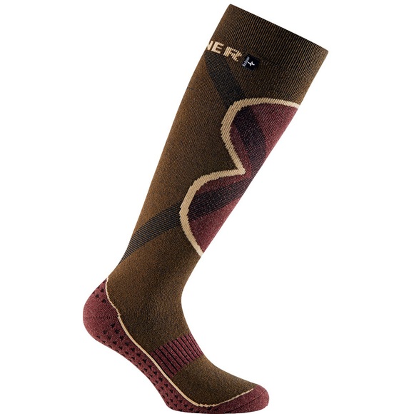 Rohner Plus Jet Socken braun EU 42/44 2021 Wintersport Socken