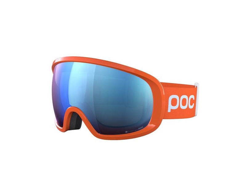 Poc Fovea Clarity Comp Skibrille - Fluorescent Orange / Spektris Blue