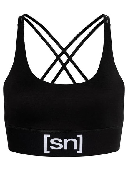 Super.Natural Damen Super Sport BH (Größe S, Schwarz)