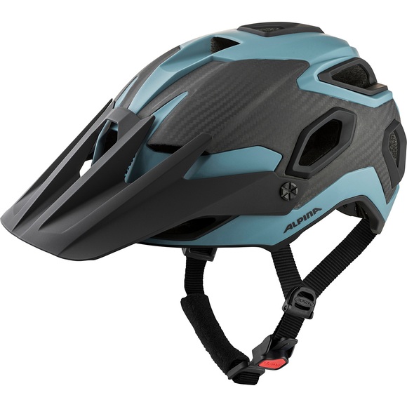 Alpina Rootage Fahrradhelm (Größe M, Blau)