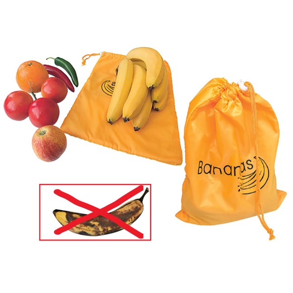 Frischhalte-Sack für Bananen (Schluss mit fleckigen Bananen)