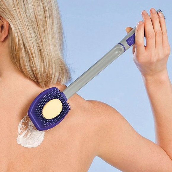 Moderne Hausfrau Silikon-Wellness-Bürste