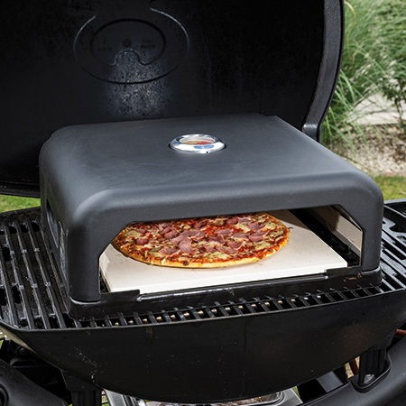 Pizza-Aufsatz Grill