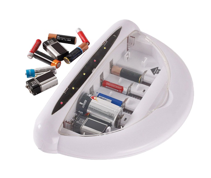 Akkubatterie-Ladestation (Die praktische Ladestation für Ihre Akku-Batterien)
