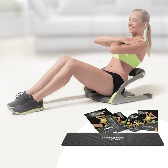 Mediashop Wonder Core Smart - Fitnessgerät (Grau / Gelb)