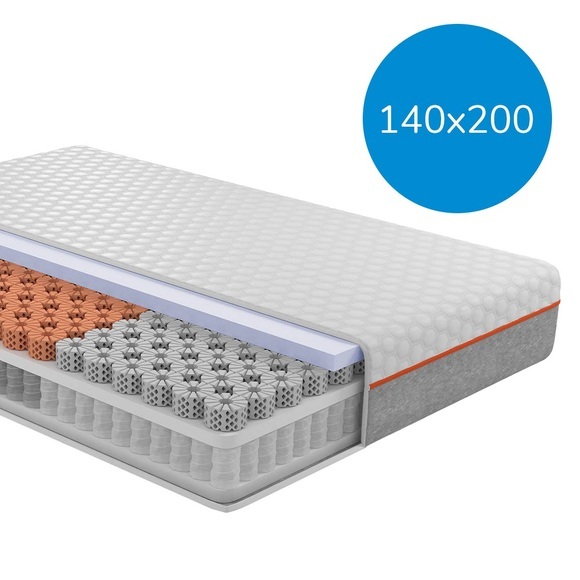 OCTAsleep Smart Hybrid Mattress 140x200cm