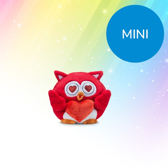 Emotion Owls - Mini Lovely Eule / rot
