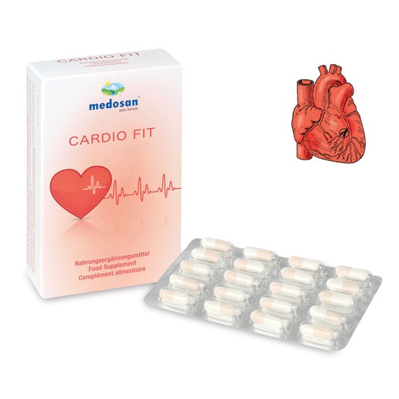 Cardio Fit Kapseln 60 Stück (Gutes für Ihr Herz und den Kreislauf)