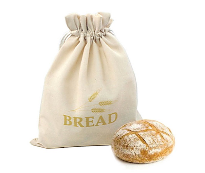 Brotbeutel rund (Brot bleibt länger appetitlich frisch)