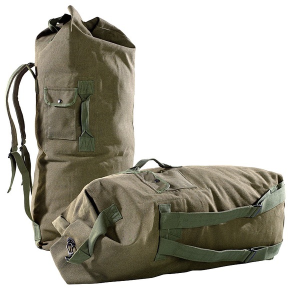 Xcase 2er-Set Extragrosse Canvas-Seesäcke, 100 Liter