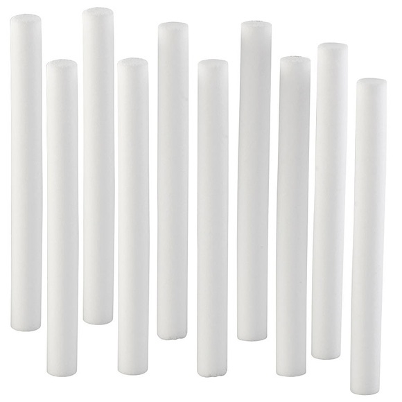 Lescars 10er-Set Duft-Sticks "Blanko" für Kfz-Design-Lufterfrischer LEF-7.car