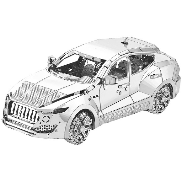 Playtastic 3D-Bausatz Auto aus Metall im Massstab 1:50, 49-teilig