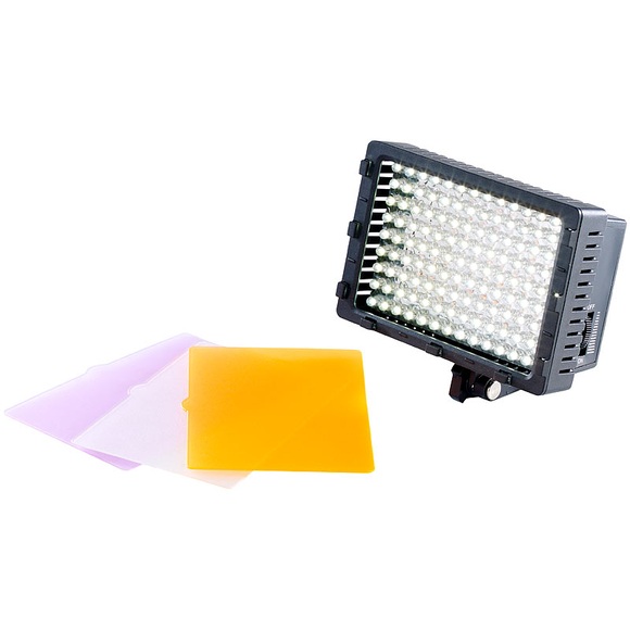 Somikon Foto- & Videoleuchte, 126 Tageslicht-LEDs, 8 Watt, 520 Lumen, 5.500 K