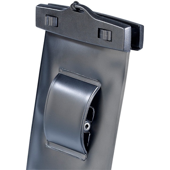 Somikon Wasserdichte Smartphone-Tasche mit Kopfhörer-Eingang bis 3,5 Zoll