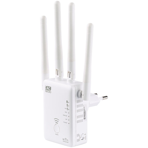 7links Dualband-WLAN-Repeater WLR-1221.ac, AccessPoint & Router, 1.200 Mbit/s