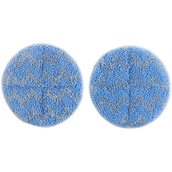 Sichler Haushaltsgeräte 2er-Set Wischpads für Multifunktions-Staubsauger BLS-270 & BHS-580.ak