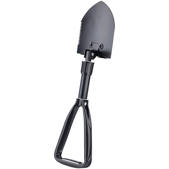 Semptec Urban Survival Technology Kombi-Klappspaten V2 mit Säge aus Carbonstahl