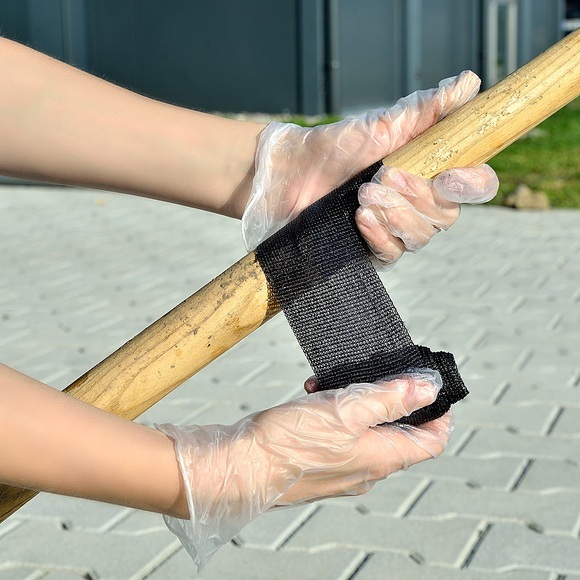 AGT Ultrafestes Fiberglas-Gewebe-Fixier- & Reparatur-Band (10 x 125 cm)