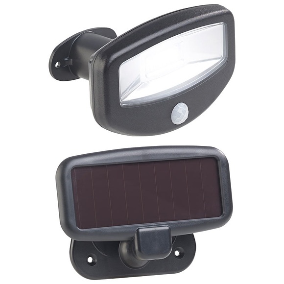 Lunartec Solar-LED-Strahler, PIR-Bewegungssensor, 16 LEDs, 100 lm, 1,2 W, IP44