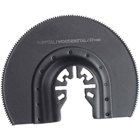 AGT Professional Bimetall-Rundsägeblatt für Multitools, 87 mm, HSS, Schnellspannung