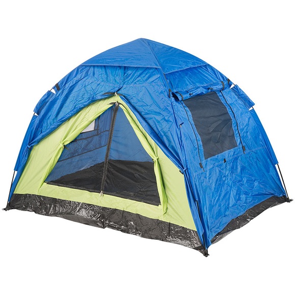 Semptec Urban Survival Technology Automatik-Kuppelzelt für 2 Personen, 5.000 mm Wassersäule
