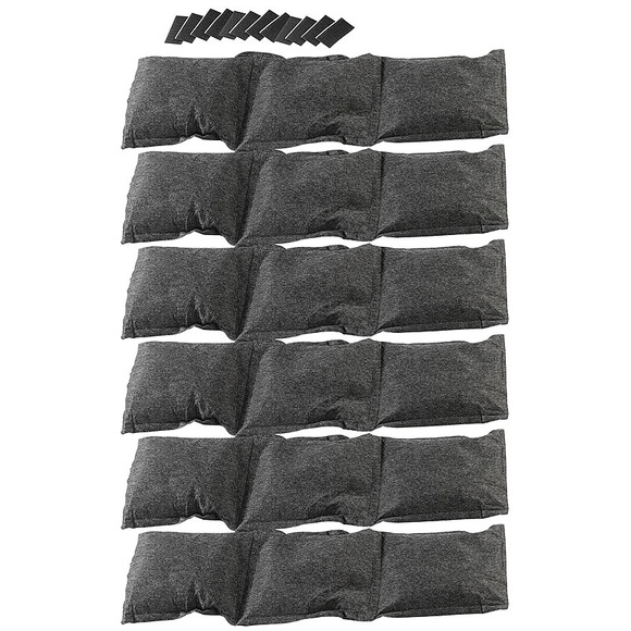 Lescars 6er-Set Luftentfeuchter (6x750g), teilbar und abtropfsicher