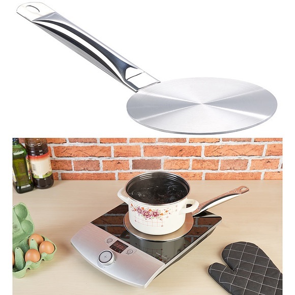 Rosenstein & Söhne Universal-Adapterplatte für Induktions-Kochfelder, Ø 14 cm