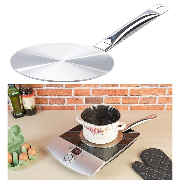 Rosenstein & Söhne Universal-Adapterplatte für Induktions-Kochfelder, Ø 20 cm