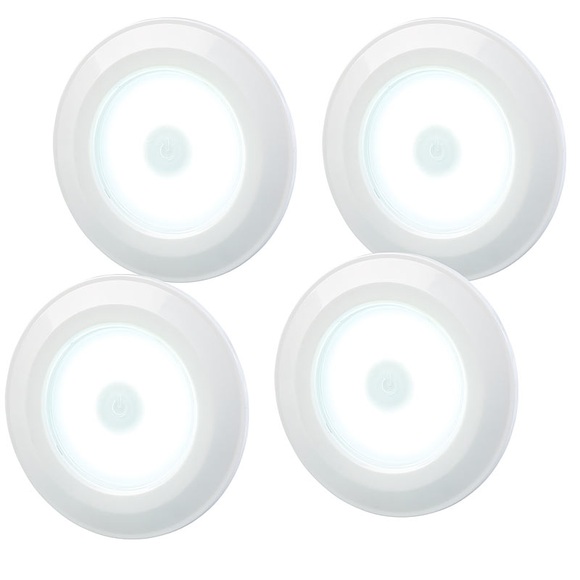 Lunartec 4er-Erweiterungs-Set für COB-LED-Unterbauleuchten UBL-16.w
