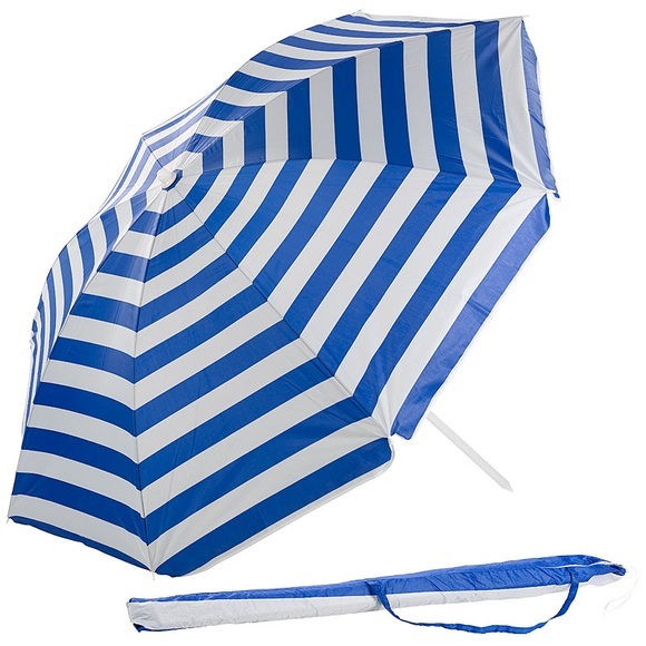 Royal Gardineer 2-teiliger Sonnenschirm mit Sonnenschutz UV30+ und Tasche, Ø 160 cm