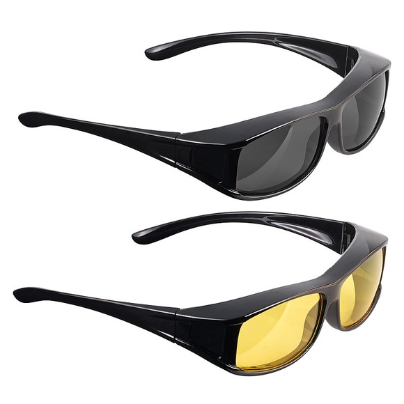 Pearl Überziehbrillen "Day Vision Pro" und "Night Vision Pro", 2er-Set