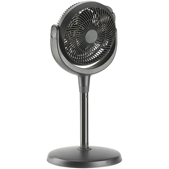 Sichler Haushaltsgeräte Neigbarer Boden- & Stand-Raum-Ventilator VT-133.BS, 35 Watt, 80 cm