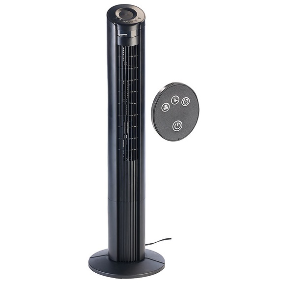Sichler Haushaltsgeräte Turmventilator mit Magnet-Fernbedienung & 90°-Oszillation, 55 Watt
