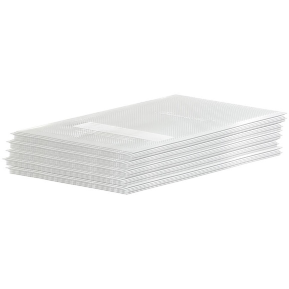 Rosenstein & Söhne 50 Profi-Folienbeutel für Balken-Vakuumierer, 15 x 20 cm