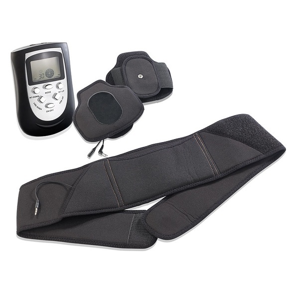 newgen medicals 3in1-Massagegürtel-Set für Entspannung und Muskelaufbau