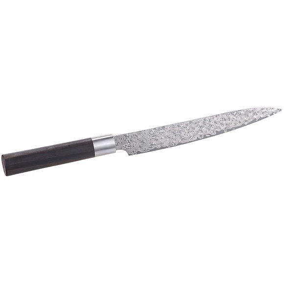 TokioKitchenWare Handgefertigtes Marken-Damast-Fleischmesser mit 20-cm-Klinge