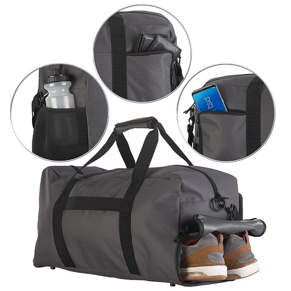 Xcase Sport- & Reisetasche, 4 Aussenfächer, Schmutzwäsche-/Schuhfach, 40 l