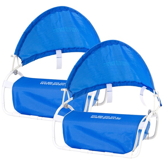 Pearl Nacken-Kissen mit Sonnenschutz für Strand und Outdoor 2er-Set