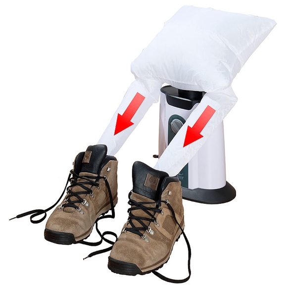 Sichler Haushaltsgeräte Schuhtrockner-Aufsatz für elektrische 2in1-Bügelpuppe BP-250