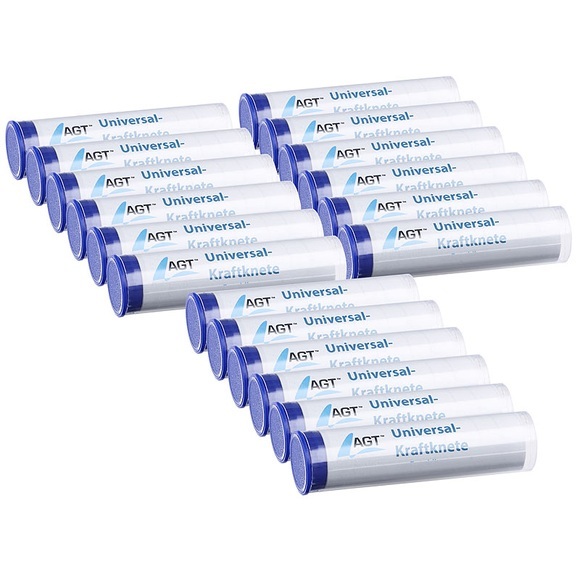 AGT 6er-Pack Universal-Kraftknete: 2-Komponenten-Kleber aus Epoxidharz