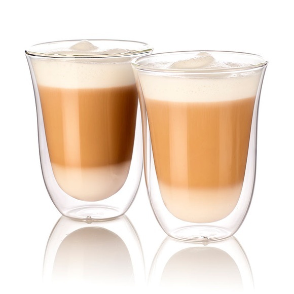 Cucina di Modena Doppelwandige Latte-Macchiato-Gläser, 2er-Set