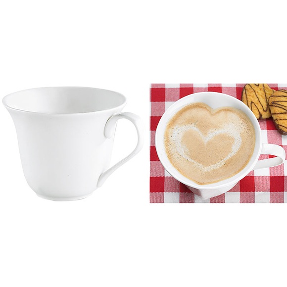 Rosenstein & Söhne Porzellan-Tasse in Herzform