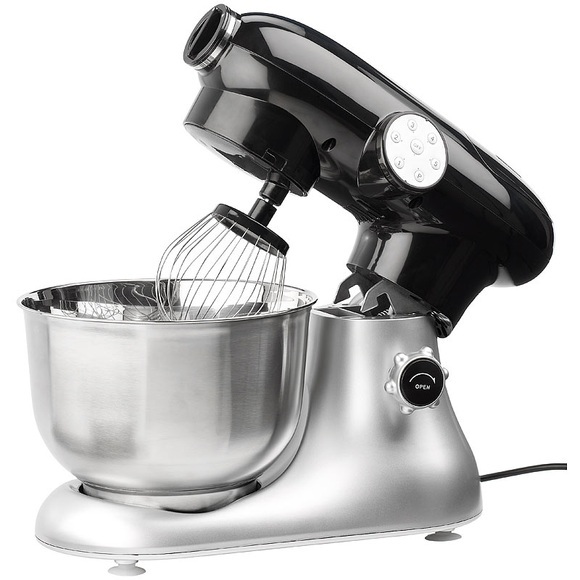 Rosenstein & Söhne Küchenmaschine KM-6618 im Retro-Design, 1200 Watt